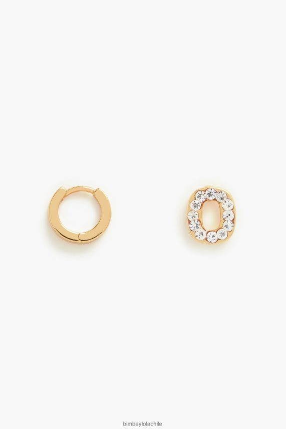 Bimba Y Lola arracadas mini con letras PT68841163 accesorios o