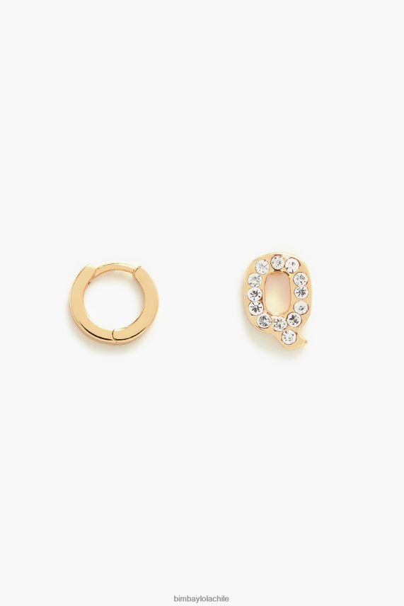 Bimba Y Lola arracadas mini con letras PT68841165 accesorios q