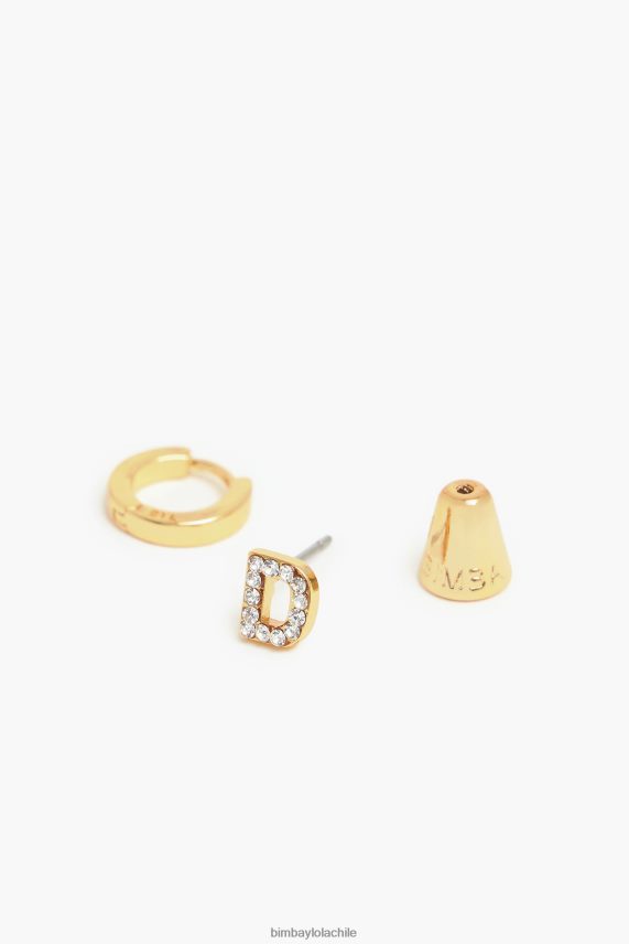Bimba Y Lola arracadas mini con letras PT6884840 accesorios d