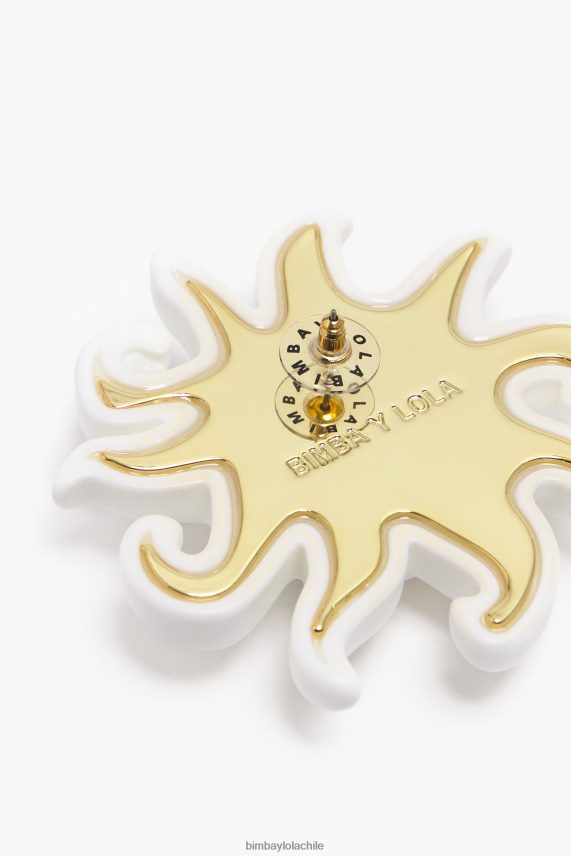 Bimba Y Lola pendientes de sol PT6884704 accesorios Marfil