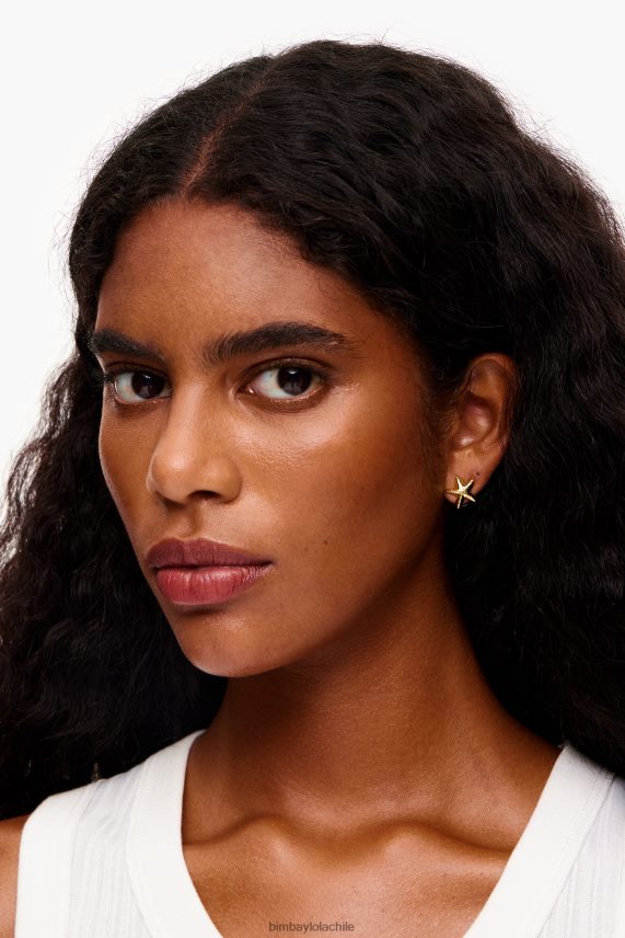 Bimba Y Lola pendientes pequeños de estrella PT6884711 accesorios dorado