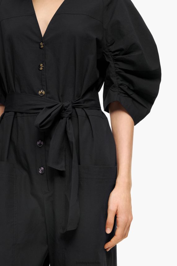 Bimba Y Lola mono de popelina PT6884187 ropa negro