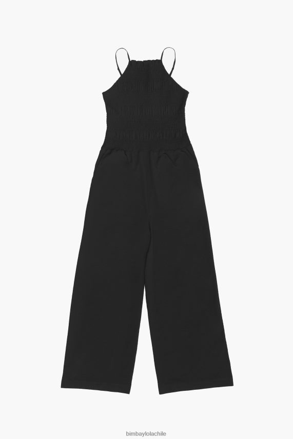 Bimba Y Lola mono largo fluido PT6884218 ropa negro