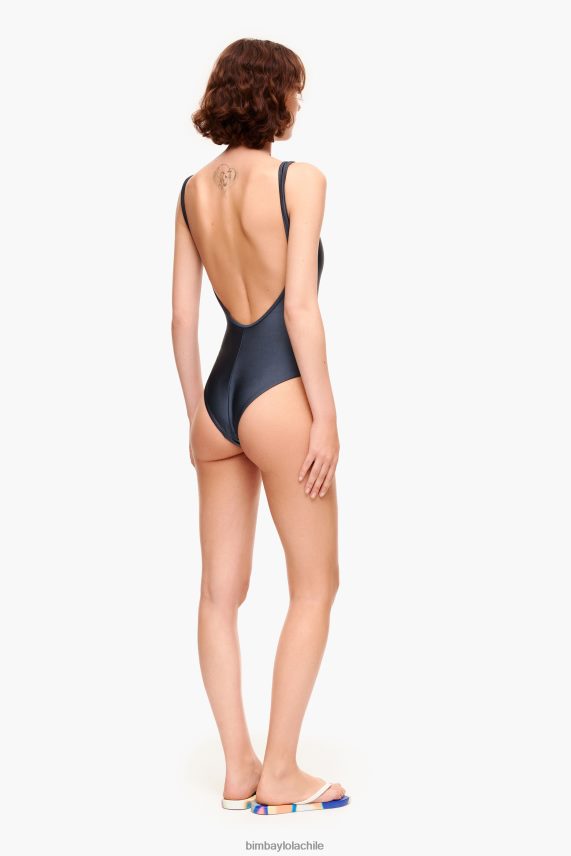 Bimba Y Lola bañador con logo de sandía PT6884885 ropa antracita