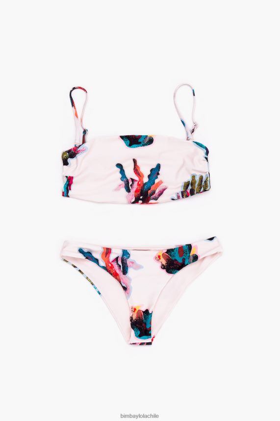 Bimba Y Lola bikini estampado coral PT6884879 ropa blanco