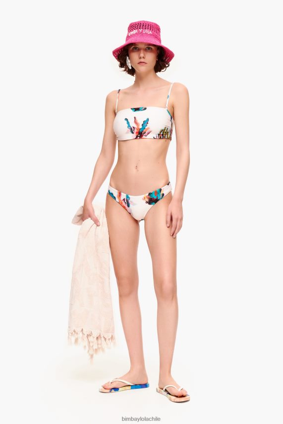 Bimba Y Lola bikini estampado coral PT6884879 ropa blanco