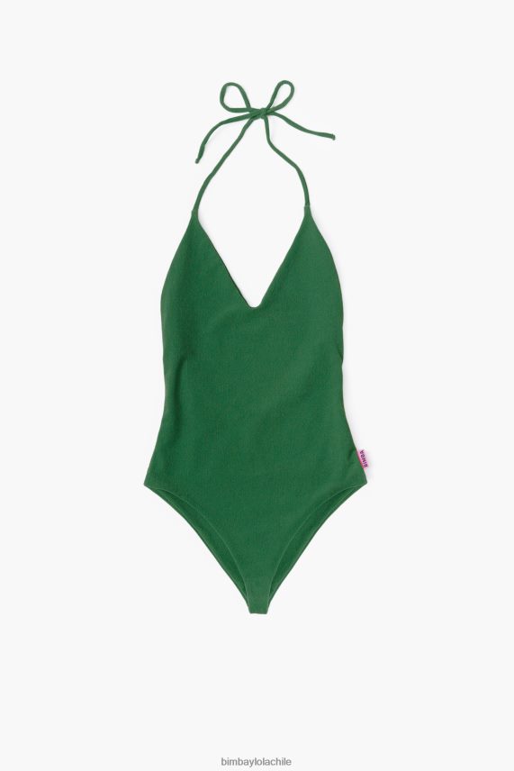 Bimba Y Lola traje de baño texturizado PT6884889 ropa bosque verde