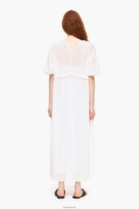 Bimba Y Lola vestido largo PT6884183 ropa blanco