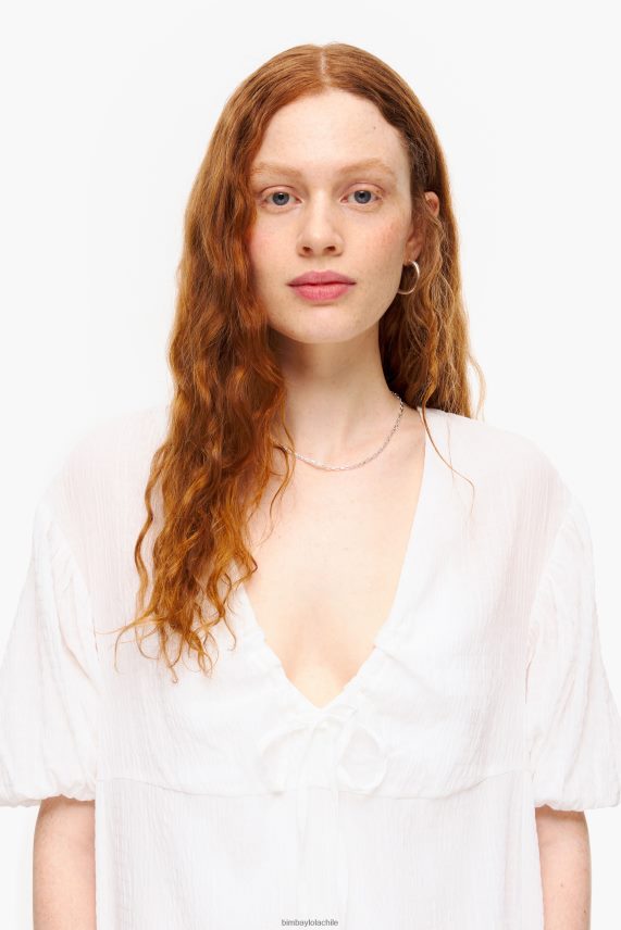 Bimba Y Lola vestido largo PT6884183 ropa blanco