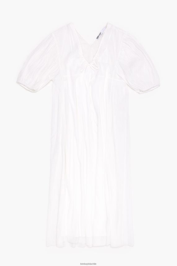 Bimba Y Lola vestido largo PT6884183 ropa blanco