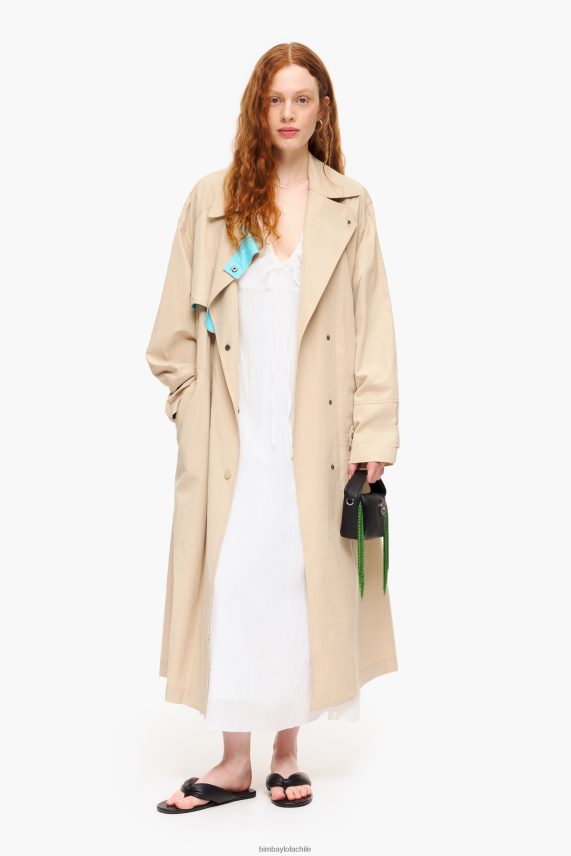 Bimba Y Lola vestido largo PT6884183 ropa blanco