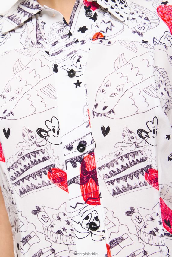 Bimba Y Lola vestido largo con estampado de corazones PT6884226 ropa apodo