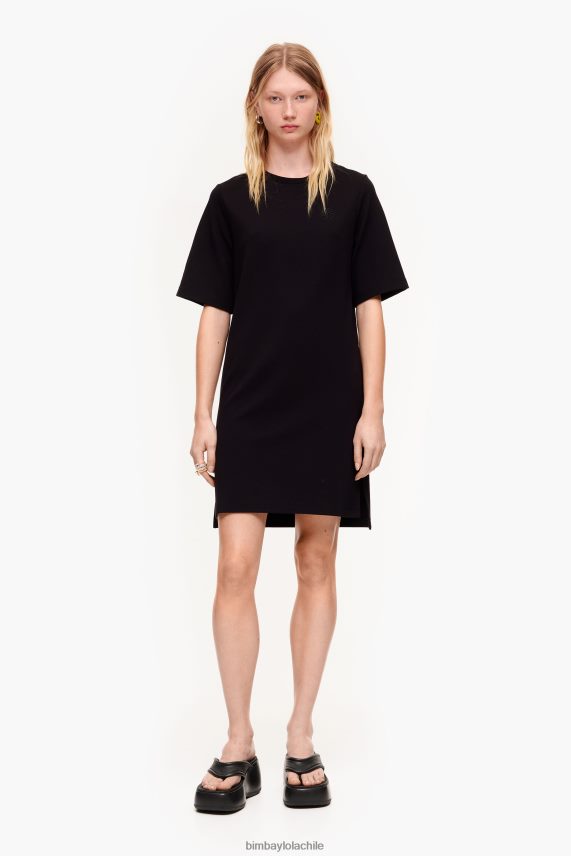 Bimba Y Lola vestido ponte di roma PT6884206 ropa negro