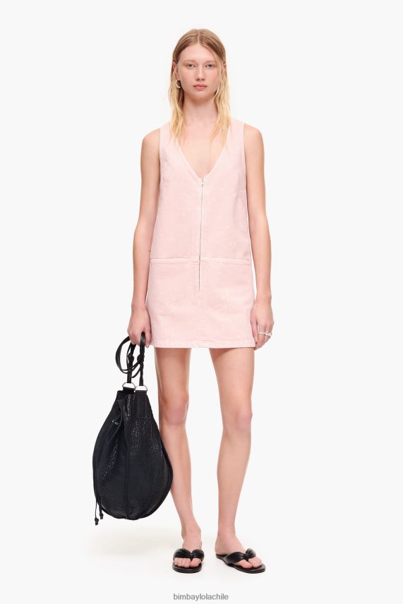 Bimba Y Lola vestido vaquero corto ligero PT6884192 ropa rosa