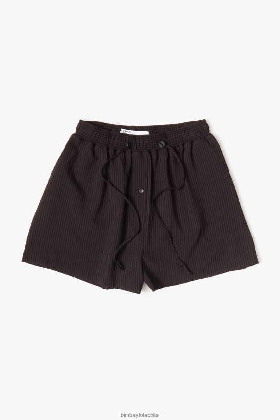 Bimba Y Lola bermudas de algodón PT6884400 ropa negro