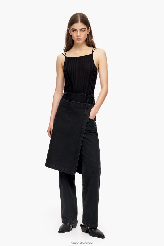 Bimba Y Lola conjunto falda pantalones PT6884439 ropa negro