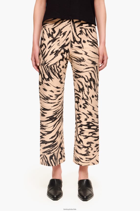 Bimba Y Lola pantalones con estampado de alas de mariposa PT6884403 ropa natural