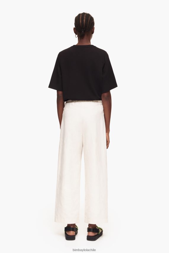 Bimba Y Lola pantalones de lino PT6884396 ropa piedra