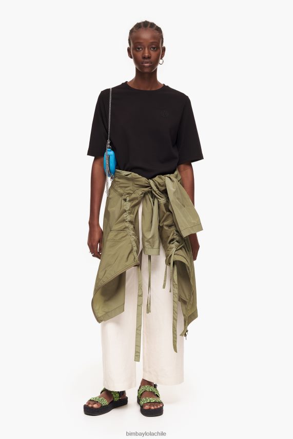 Bimba Y Lola pantalones de lino PT6884396 ropa piedra