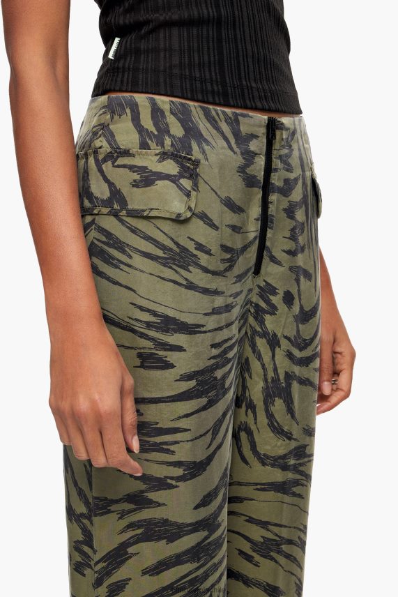 Bimba Y Lola pantalones kaki con diseño de alas de mariposa PT6884402 ropa fluido