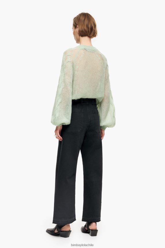 Bimba Y Lola culotte - vaqueros de tiro alto PT6884441 ropa negro