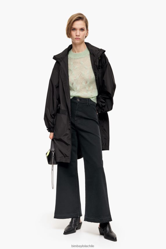 Bimba Y Lola culotte - vaqueros de tiro alto PT6884441 ropa negro