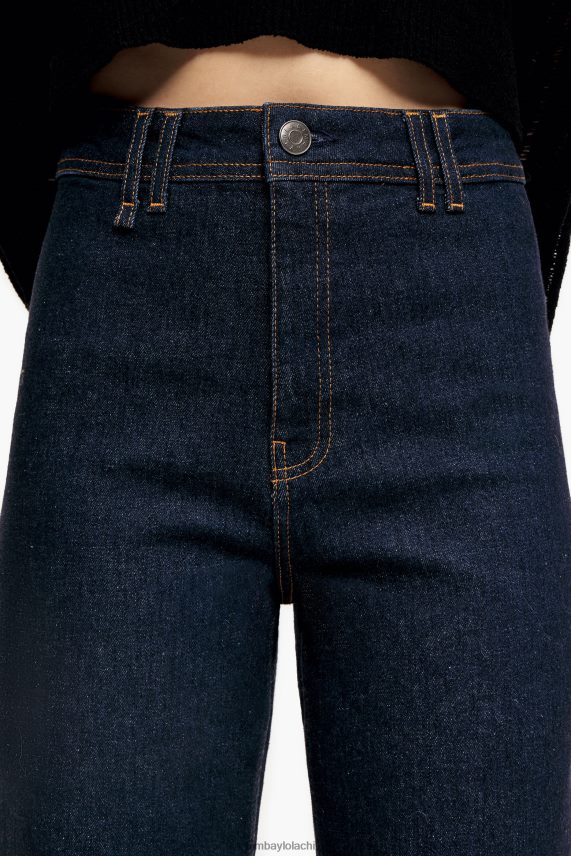 Bimba Y Lola culotte - vaqueros de tiro alto PT6884442 ropa azul oscuro