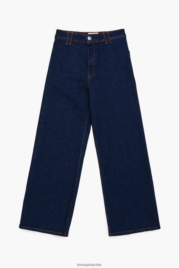 Bimba Y Lola culotte - vaqueros de tiro alto PT6884442 ropa azul oscuro