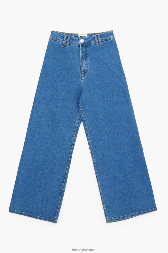 Bimba Y Lola culotte - vaqueros de tiro alto PT6884518 ropa azul