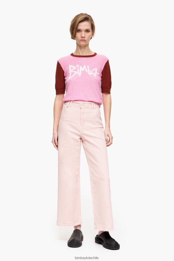 Bimba Y Lola culotte - vaqueros de tiro alto PT6884520 ropa rosa