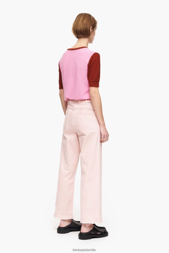 Bimba Y Lola culotte - vaqueros de tiro alto PT6884520 ropa rosa