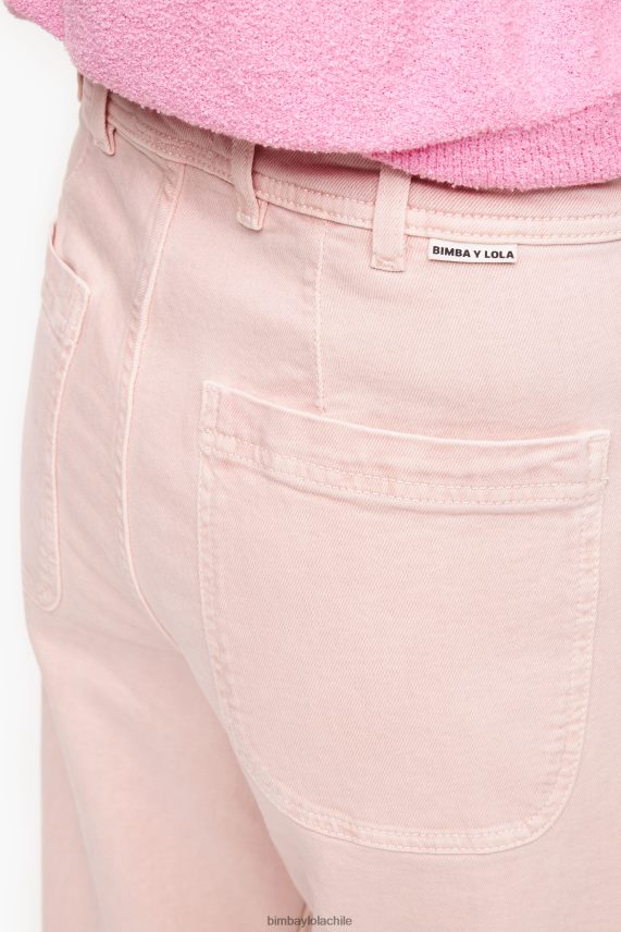 Bimba Y Lola culotte - vaqueros de tiro alto PT6884520 ropa rosa
