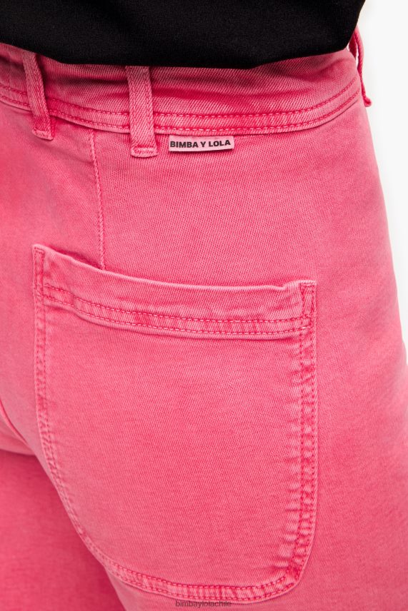 Bimba Y Lola culotte - vaqueros de tiro alto PT6884521 ropa cereza