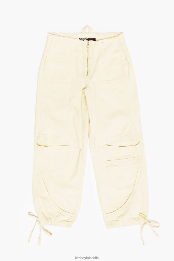 Bimba Y Lola jeans color cargo PT6884541 ropa manteca