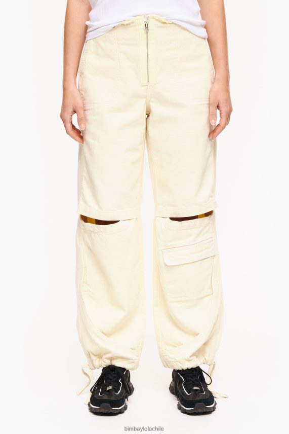 Bimba Y Lola jeans color cargo PT6884541 ropa manteca