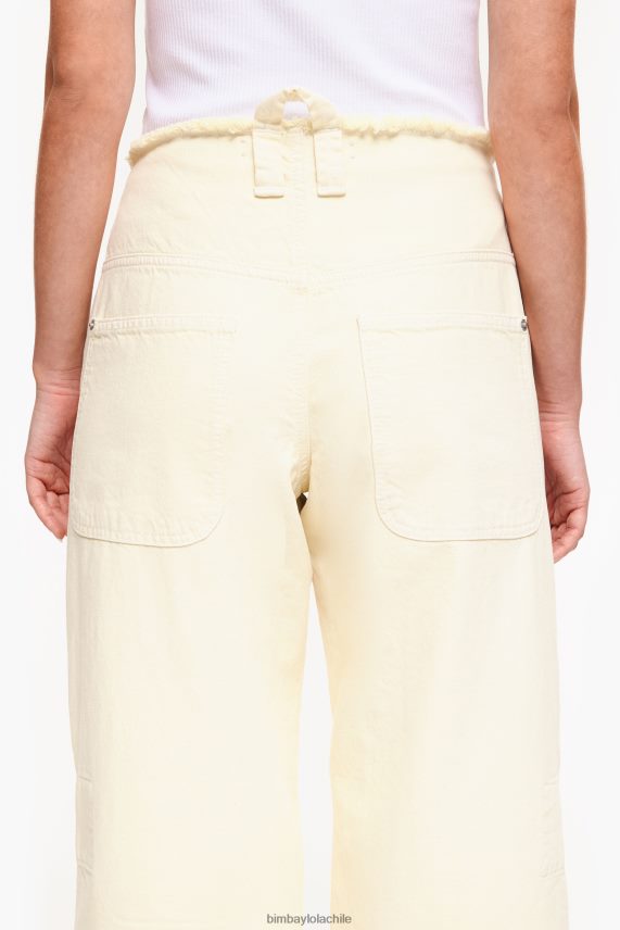 Bimba Y Lola jeans color cargo PT6884541 ropa manteca