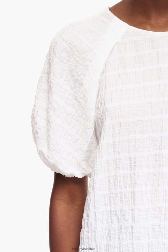 Bimba Y Lola blusa corta PT6884348 ropa Marfil