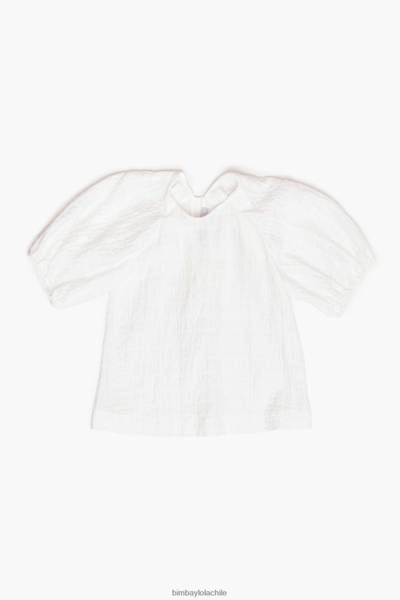 Bimba Y Lola blusa corta PT6884348 ropa Marfil