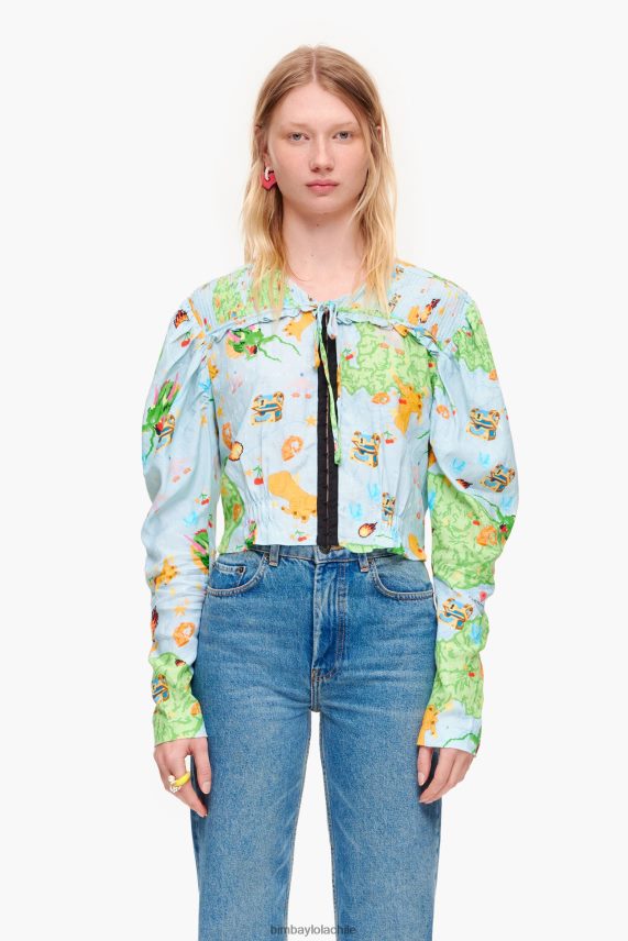 Bimba Y Lola blusa de juego de vigo PT6884344 ropa recortado