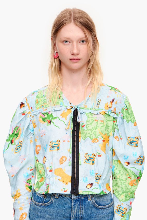 Bimba Y Lola blusa de juego de vigo PT6884344 ropa recortado