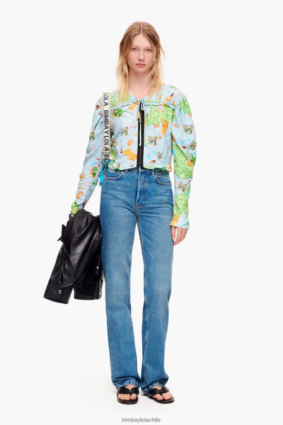 Bimba Y Lola blusa de juego de vigo PT6884344 ropa recortado