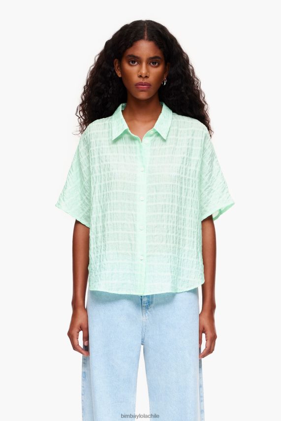 Bimba Y Lola camisa corta PT6884328 ropa menta