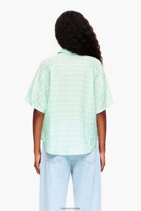 Bimba Y Lola camisa corta PT6884328 ropa menta