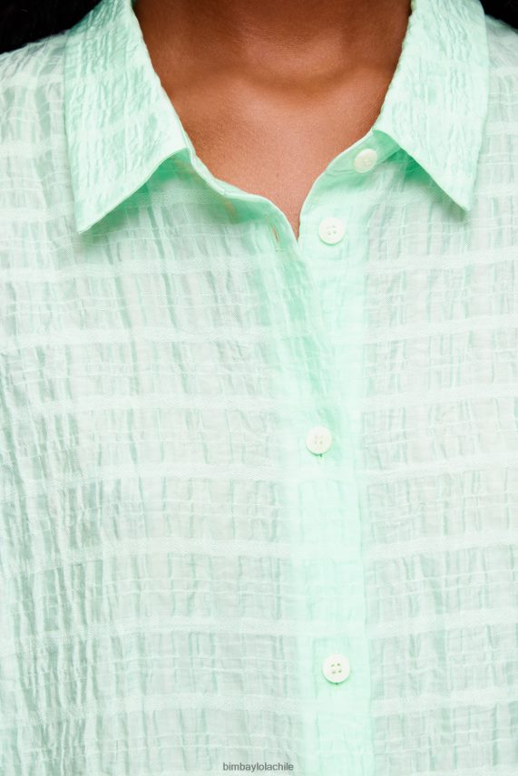 Bimba Y Lola camisa corta PT6884328 ropa menta