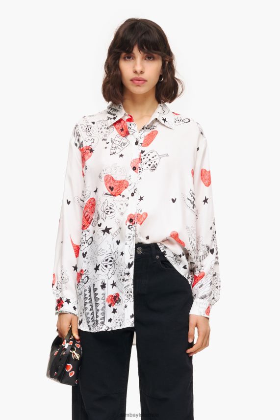 Bimba Y Lola camisa de corazón PT6884347 ropa apodo