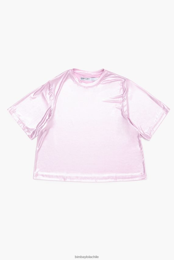 Bimba Y Lola camiseta brillante PT6884311 ropa rosa