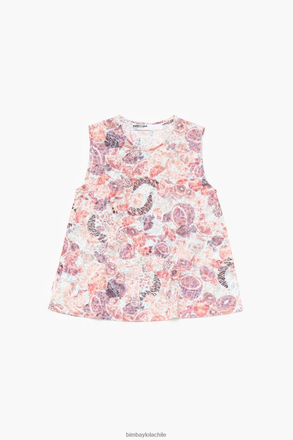 Bimba Y Lola camiseta con estampado completo PT6884293 ropa frutas