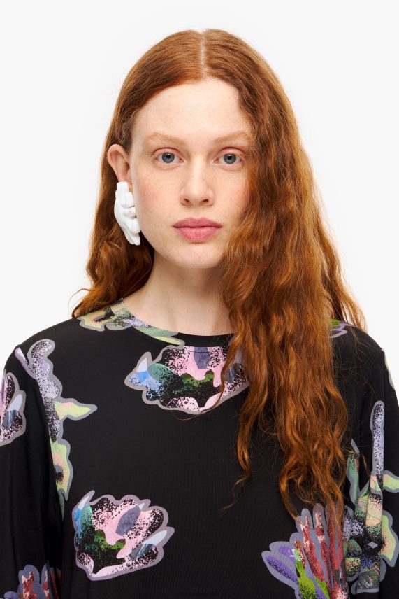 Bimba Y Lola camiseta coral oscuro PT6884266 ropa gris