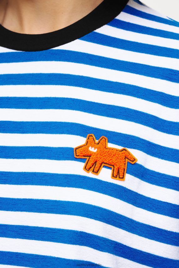 Bimba Y Lola camiseta de rayas PT6884253 ropa azul