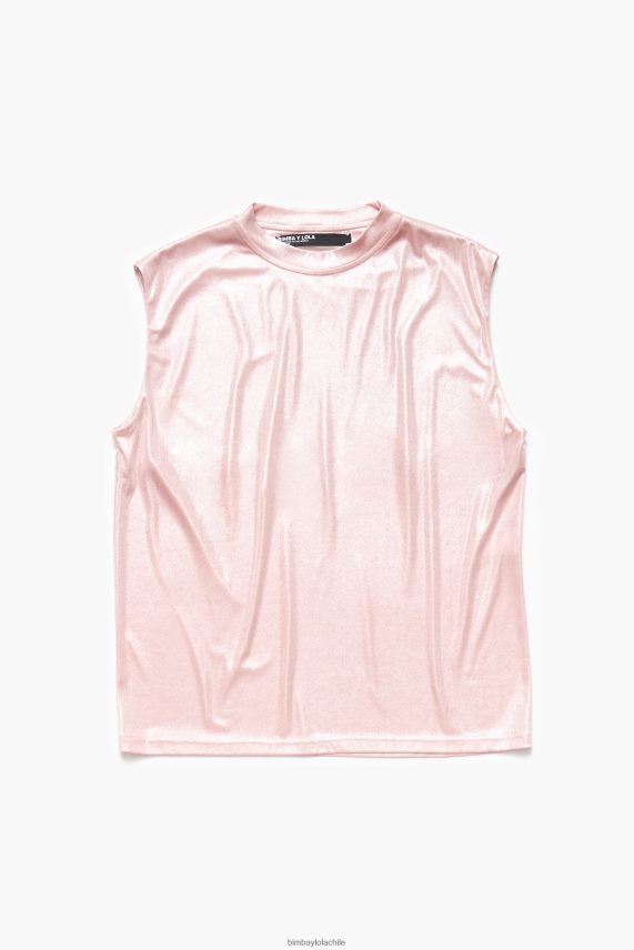 Bimba Y Lola camiseta fluida corta PT6884308 ropa rosa